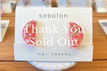 sobolon / イヤリングM Half Moon
