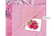 RUG&TOWEL　PAISLEY　Flamingo Pink