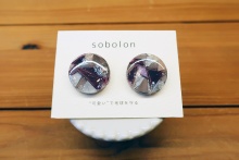 sobolon / ピアスL Circle
