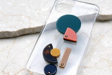 iPhone case【iP-001】GREEN - for 15pro -