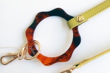 FLOWER SMARTPHONE STRAP -Mustard-