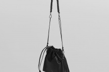 real leather cobra weave handle 3way bag