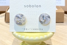 sobolon / ピアスM Circle