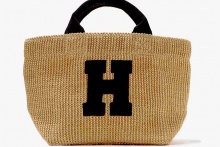 ジュートバッグ XS「H」