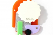 ACRYLIC SMARTPHONE GRIP -Ivory-