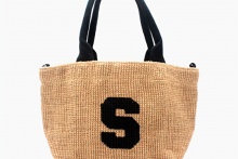ジュートバッグ S「S」