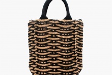 ジュートバッグ stitch mini「wicker」
