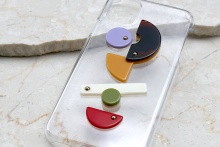 iPhone case【iP-002】BROWN - for 12mini -
