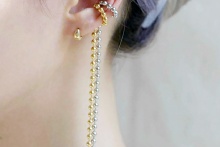 ballchain eacuff -Gold-