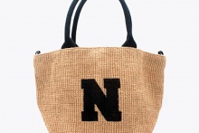 ジュートバッグ S「N」