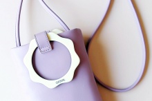 FLOWER POCHETTE (shoulder bag) - Lilac -