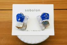 sobolon / ピアス crystal