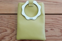 FLOWER POCHETTE (shoulder bag) - Mustard -