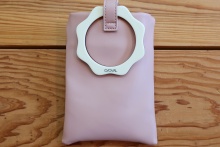 FLOWER POCHETTE (shoulder bag) - Pink -