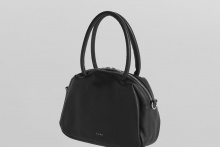 real leather sharp & soft mix nuance bag S