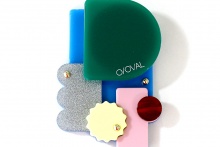 ACRYLIC SMARTPHONE GRIP -Green-