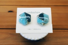 sobolon / イヤリングL Hexagon