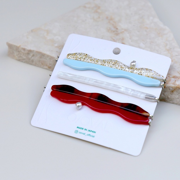 SET OF 5 HAIRPINS  F【HA-003】