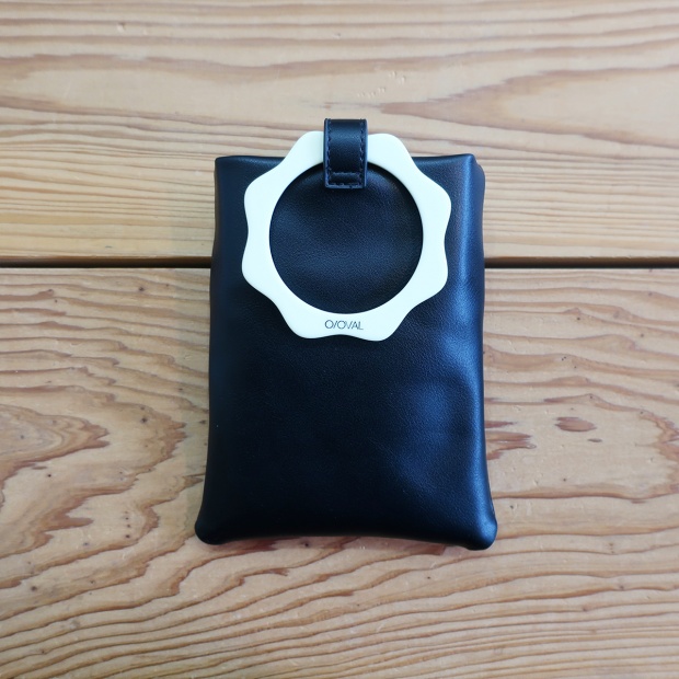 FLOWER POCHETTE (shoulder bag)　- Black -