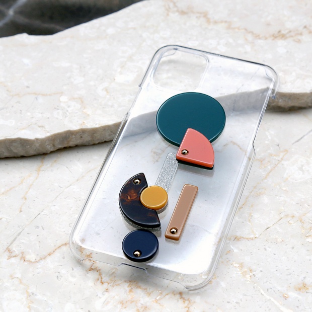 iPhone case【iP-001】GREEN　- for 15pro -