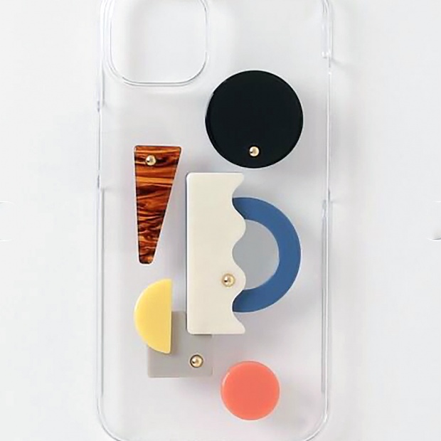 iPhone case【iP-010】BLACK　- for 14pro -