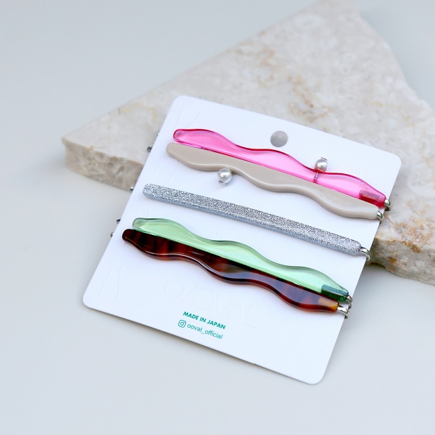 SET OF 5 HAIRPINS  C【HA-003】