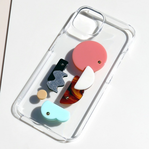 iPhone case【iP-013】PINK　- for 15pro -