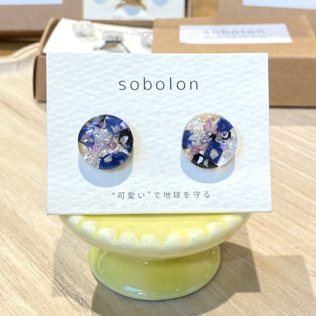 sobolon / ピアスM Circle