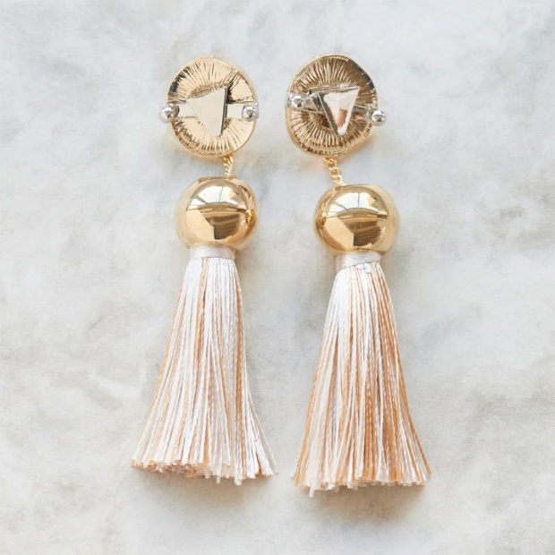 nest tassel pierce -Gold-