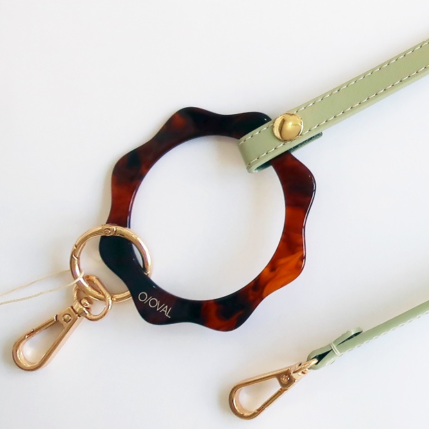 FLOWER SMARTPHONE STRAP　-Pistachio-