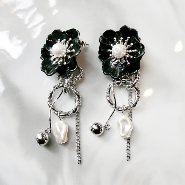 glow flower -Silver-