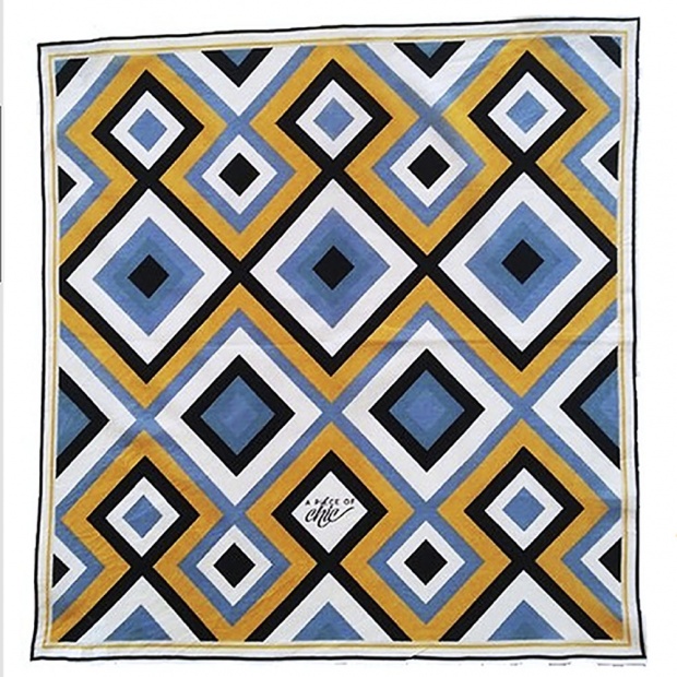 LABYRINTHE　　Blue/Yellow/Black/White